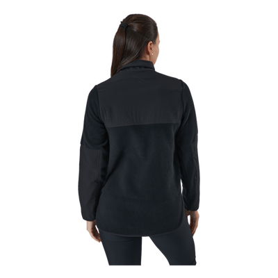 Phoebe Pile Jacket Black