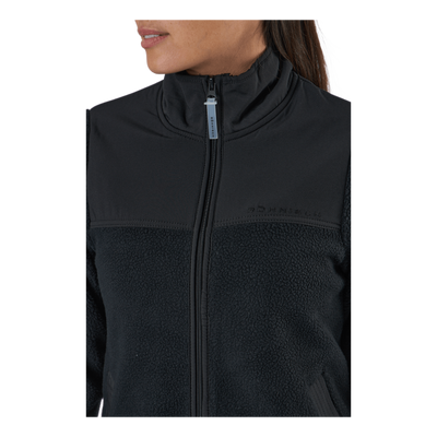 Phoebe Pile Jacket Black