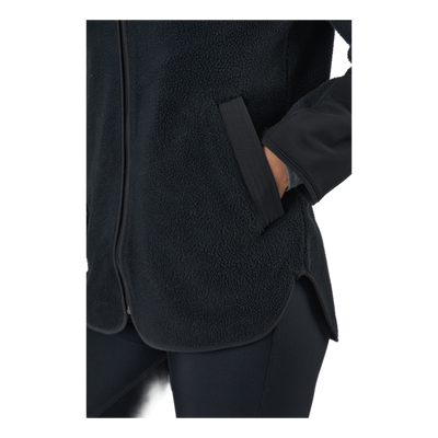 Phoebe Pile Jacket Black
