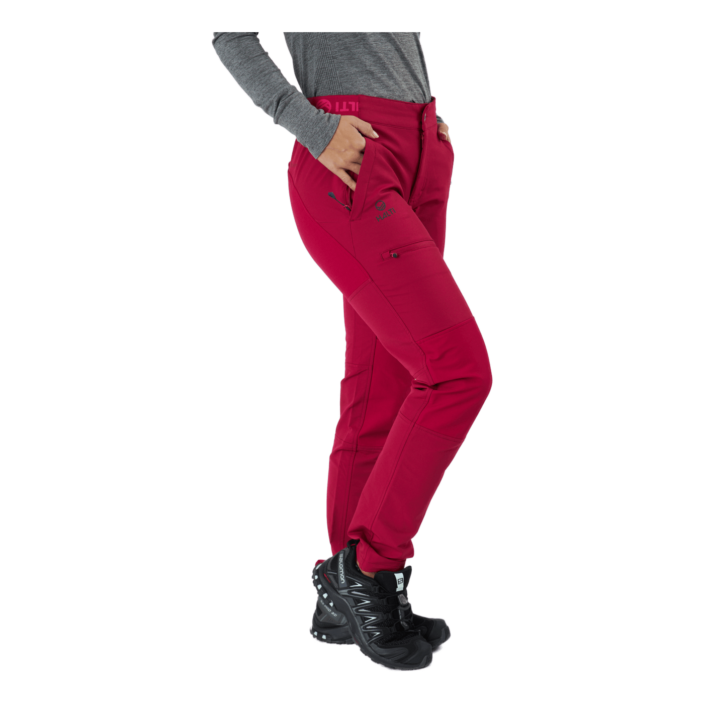 Pallas W Ii Warm Hybrid Pant Cerice Pink