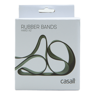 Rubber Band Hard 2pcs Hard Green