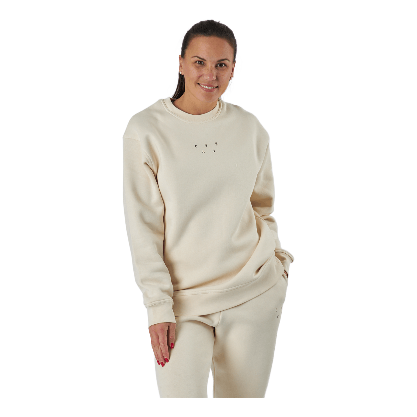 Crew Neck Light Sand
