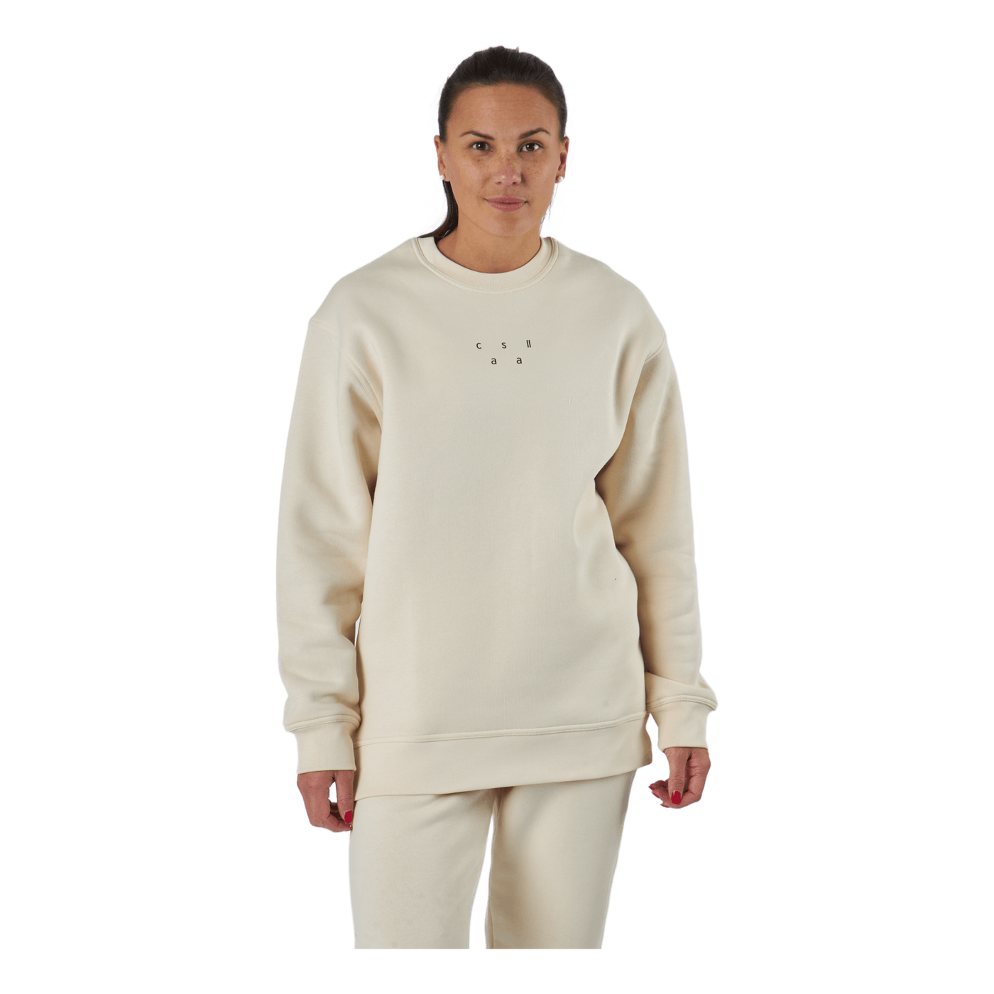 Crew Neck Light Sand