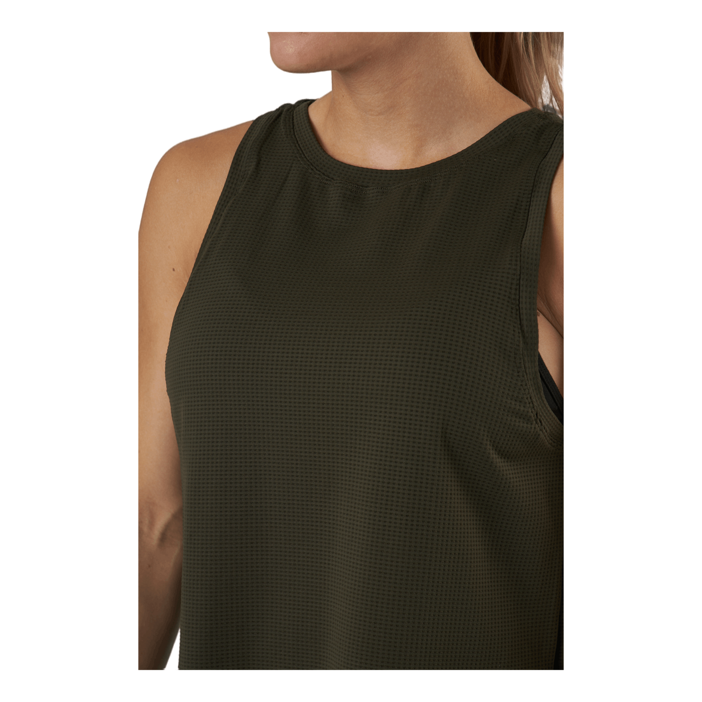 Iconic Loose Tank Forest Green