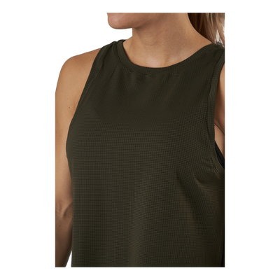 Iconic Loose Tank Forest Green