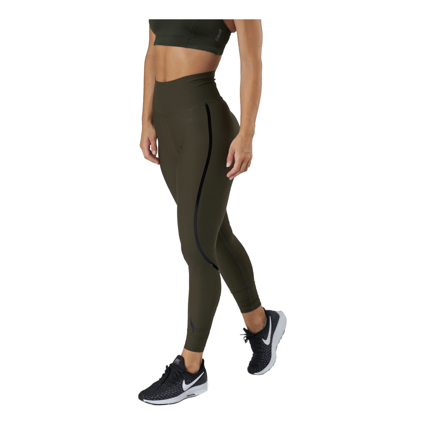 Sculpture High Waist Tights Forest Green