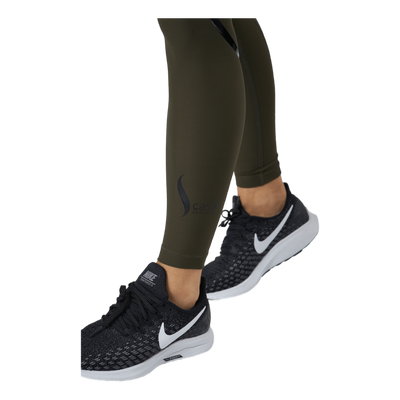 Sculpture High Waist Tights Forest Green