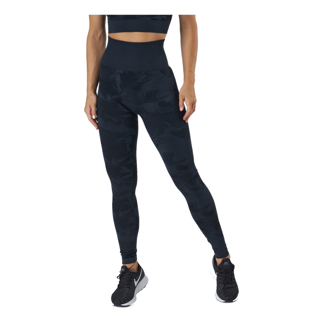 Botanical Seamless Tights Botanical Blue
