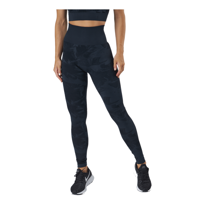Botanical Seamless Tights Botanical Blue