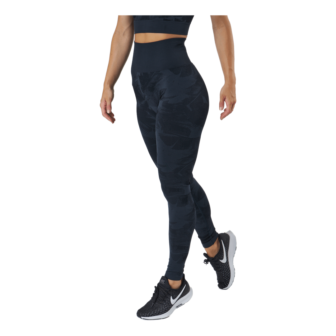 Botanical Seamless Tights Botanical Blue