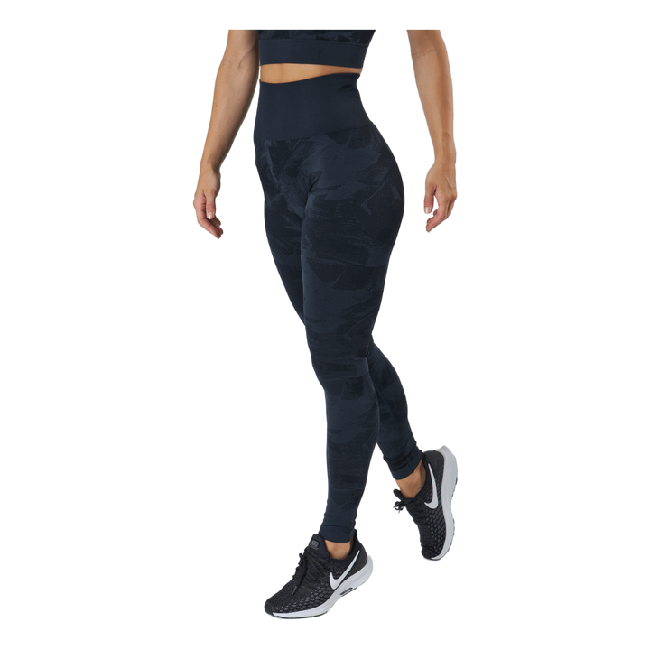 Botanical Seamless Tights Botanical Blue