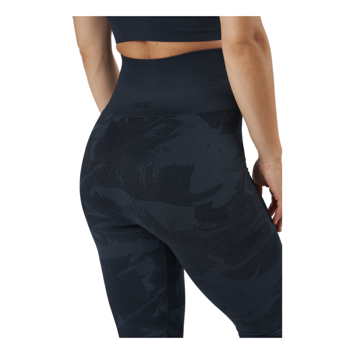 Botanical Seamless Tights Botanical Blue