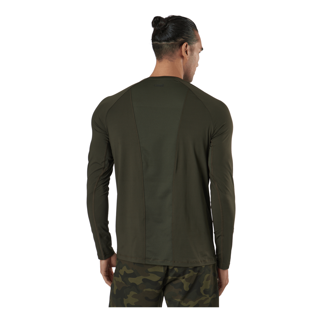 M Structured Longsleeve Forest Green
