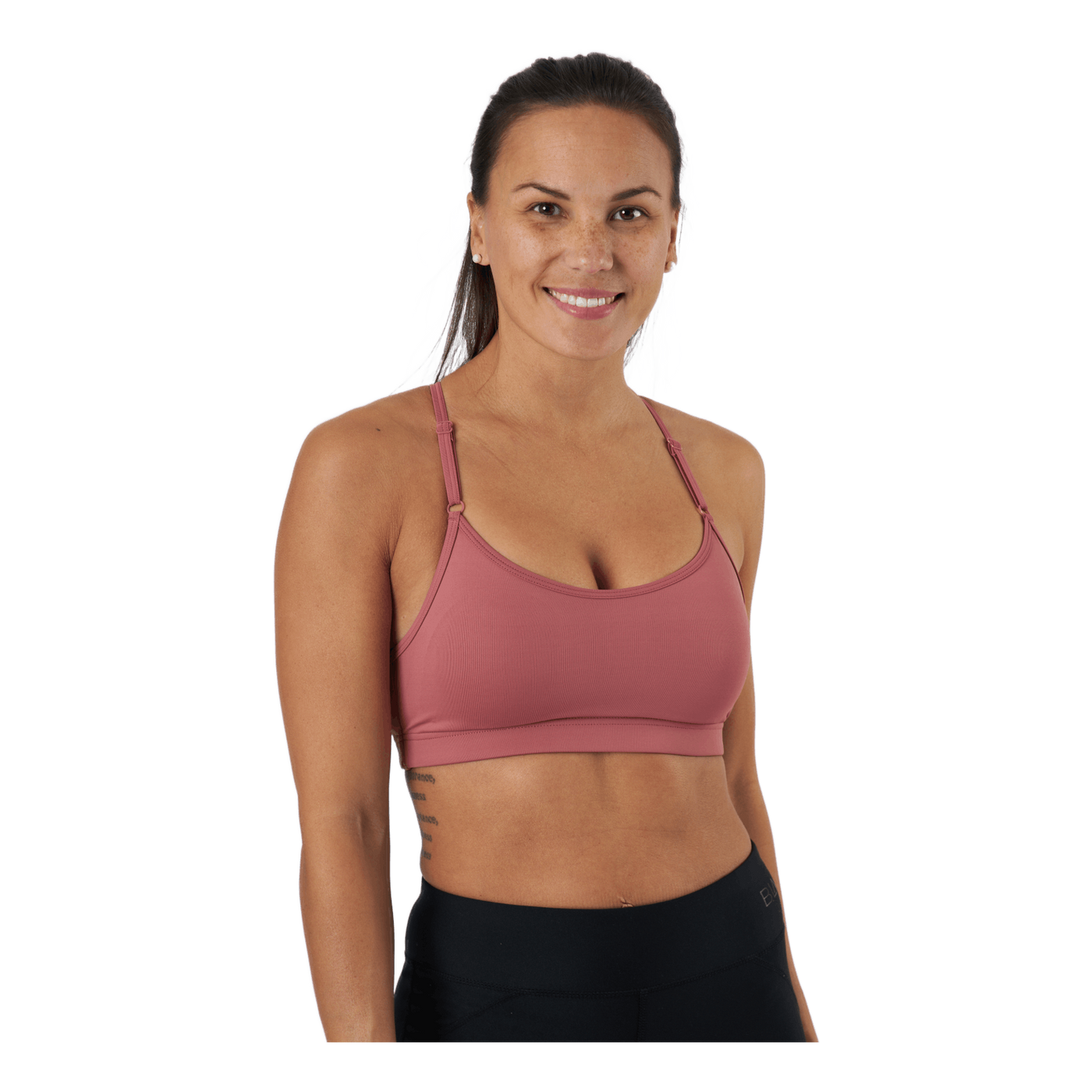 Strappy Sports Bra Calming Red