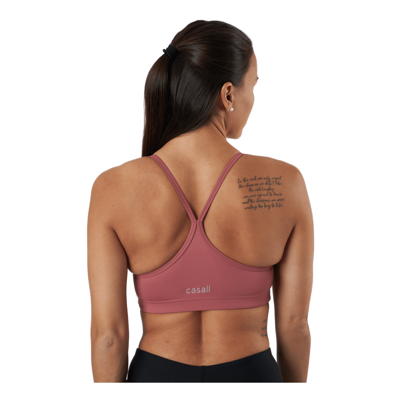 Strappy Sports Bra Calming Red