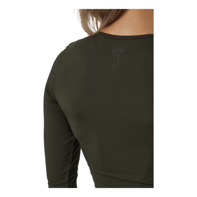 Crop Long Sleeve Forest Green