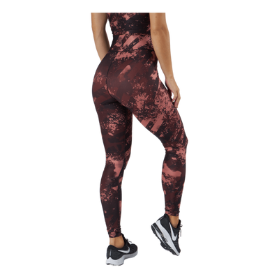 Printed Sport Tights Boost Red