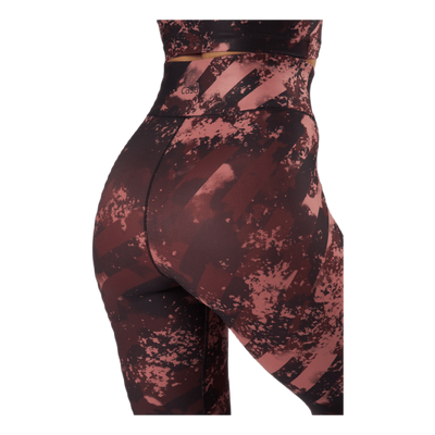 Printed Sport Tights Boost Red