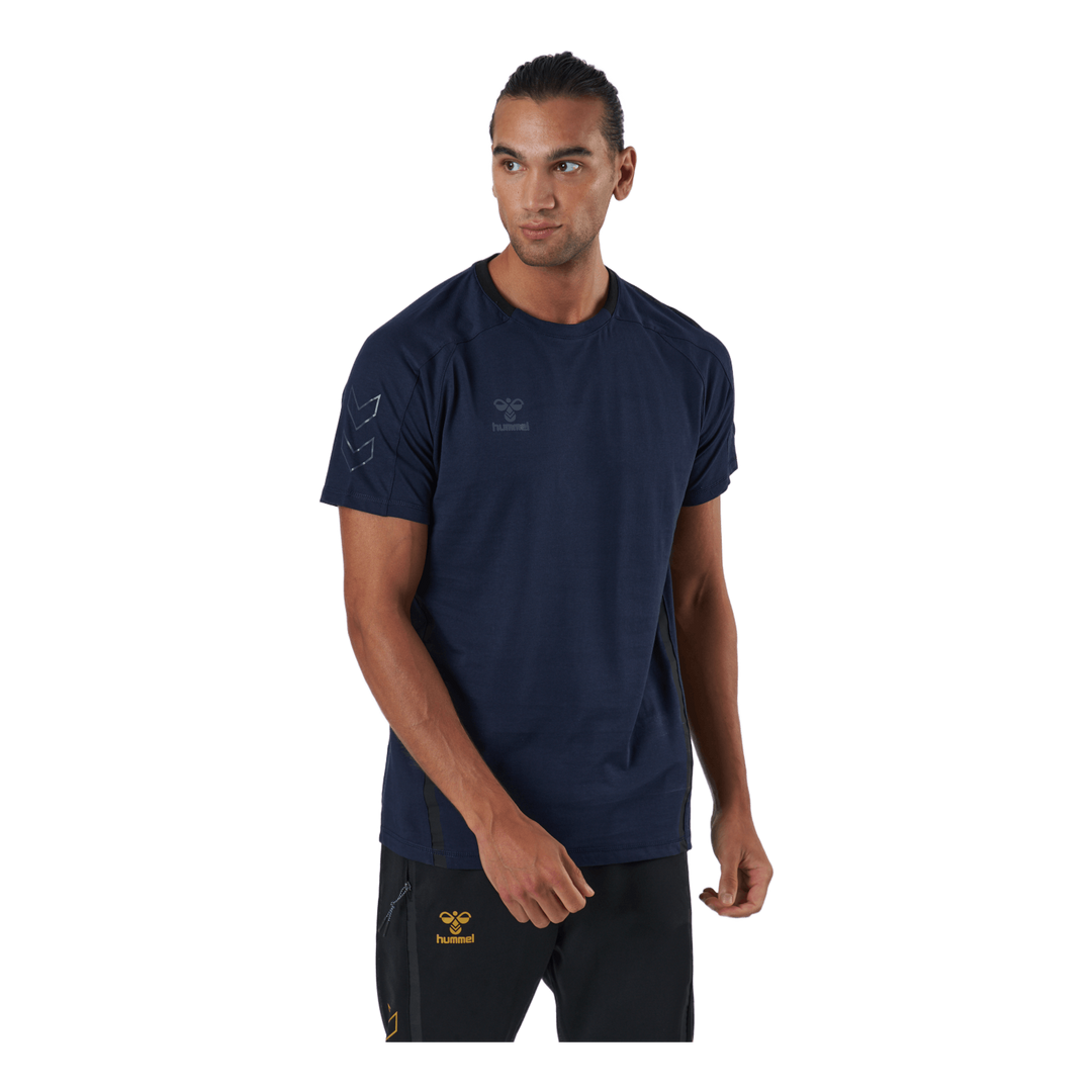 Hmlcima Xk T-shirt S/s Marine