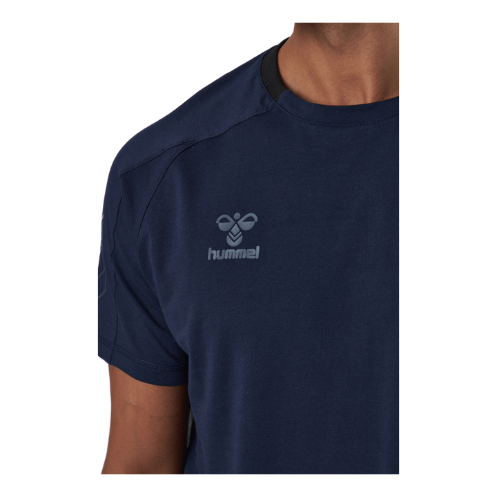 Hmlcima Xk T-shirt S/s Marine