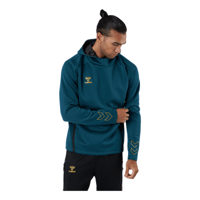 Hmlcima Xk Hoodie Blue Coral