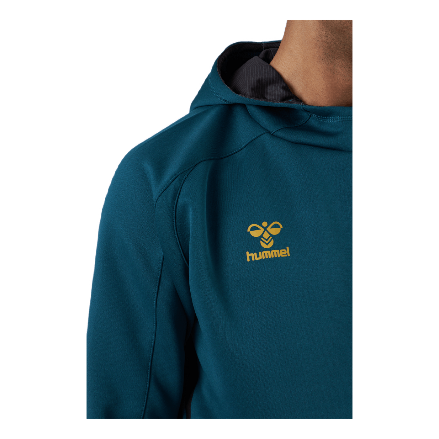 Hmlcima Xk Hoodie Blue Coral