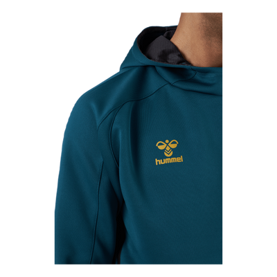 Hmlcima Xk Hoodie Blue Coral