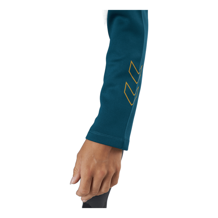 Hmlcima Xk Hoodie W Blue Coral