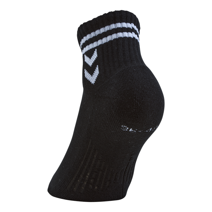 Hmlstripe 4-pack Mid Cut Socks White/black