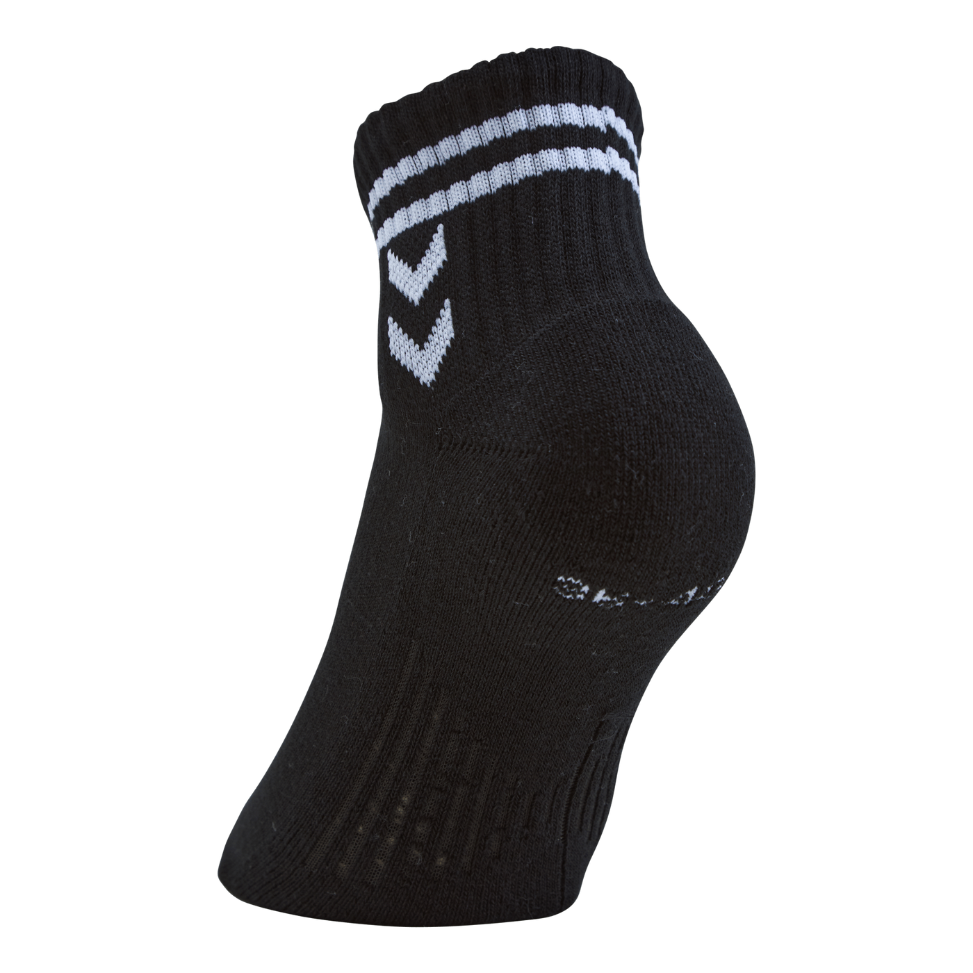 Hmlstripe 4-pack Mid Cut Socks White/black