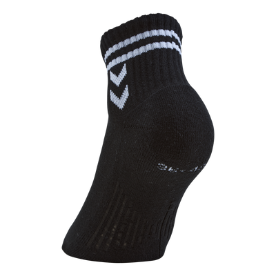 Hmlstripe 4-pack Mid Cut Socks White/black