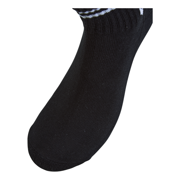 Hmlstripe 4-pack Mid Cut Socks White/black
