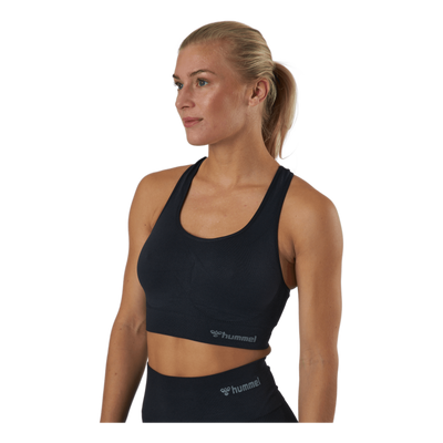 Hmltif Seamless Sports Top Black