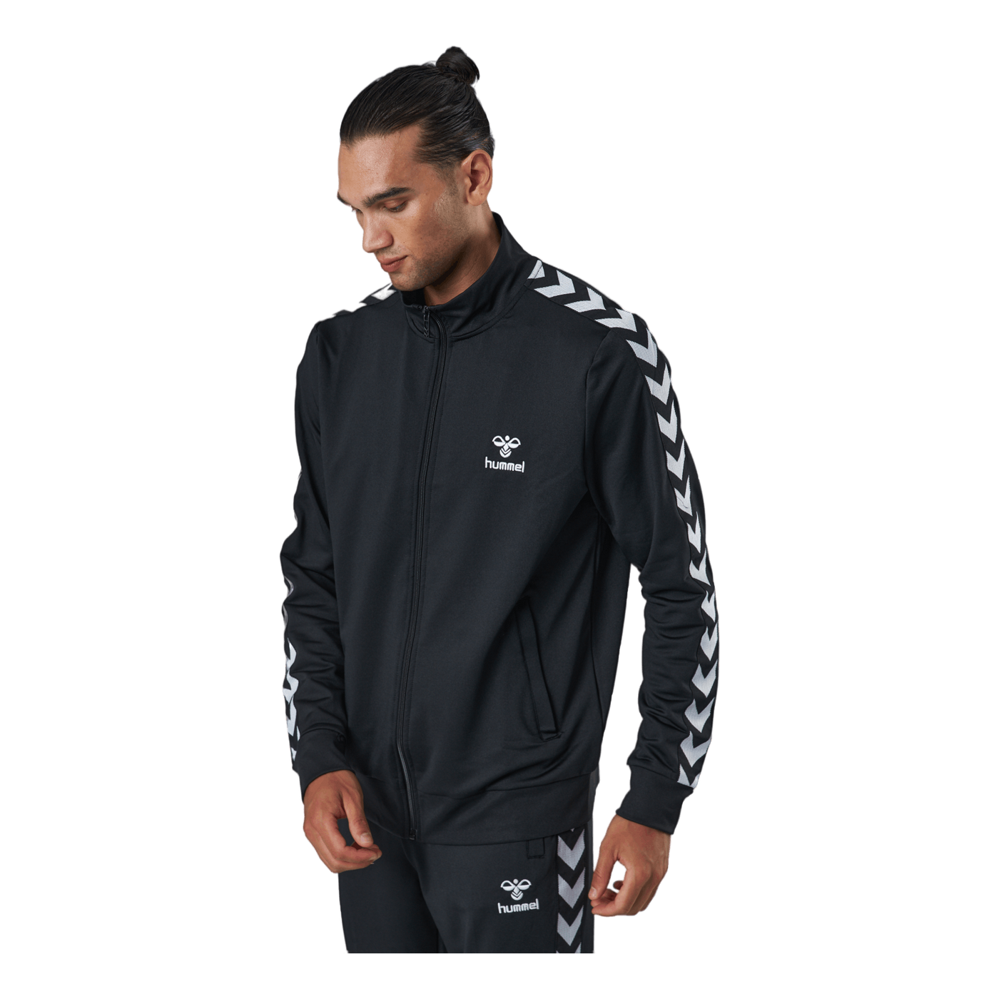 Hmlnathan Zip Jacket Black Hummel – - Main Image