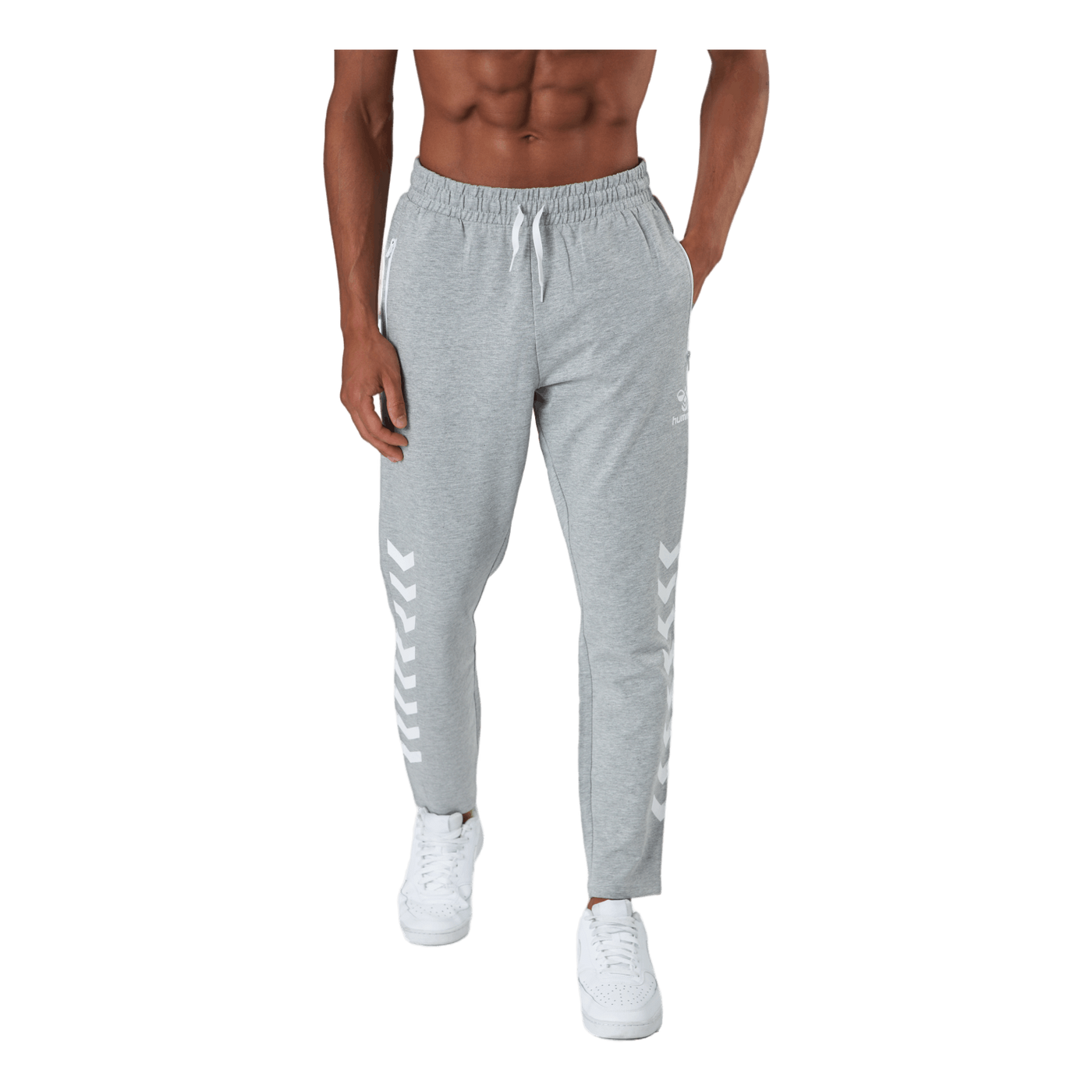 Hmlray 2.0 Tapered Pants Gery Melange