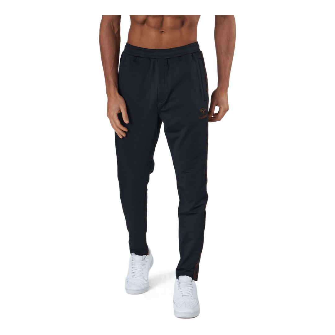 Hmlnathan 2.0 Tapered Pants Black/fudge