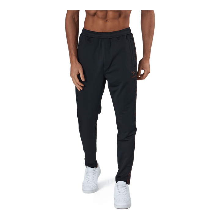 Hmlnathan 2.0 Tapered Pants Black/fudge