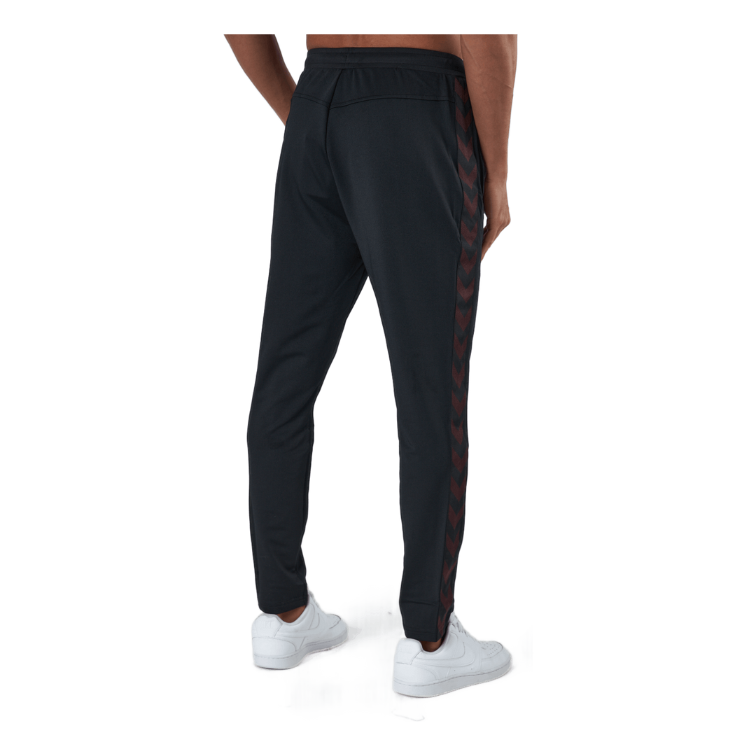 Hmlnathan 2.0 Tapered Pants Black/fudge