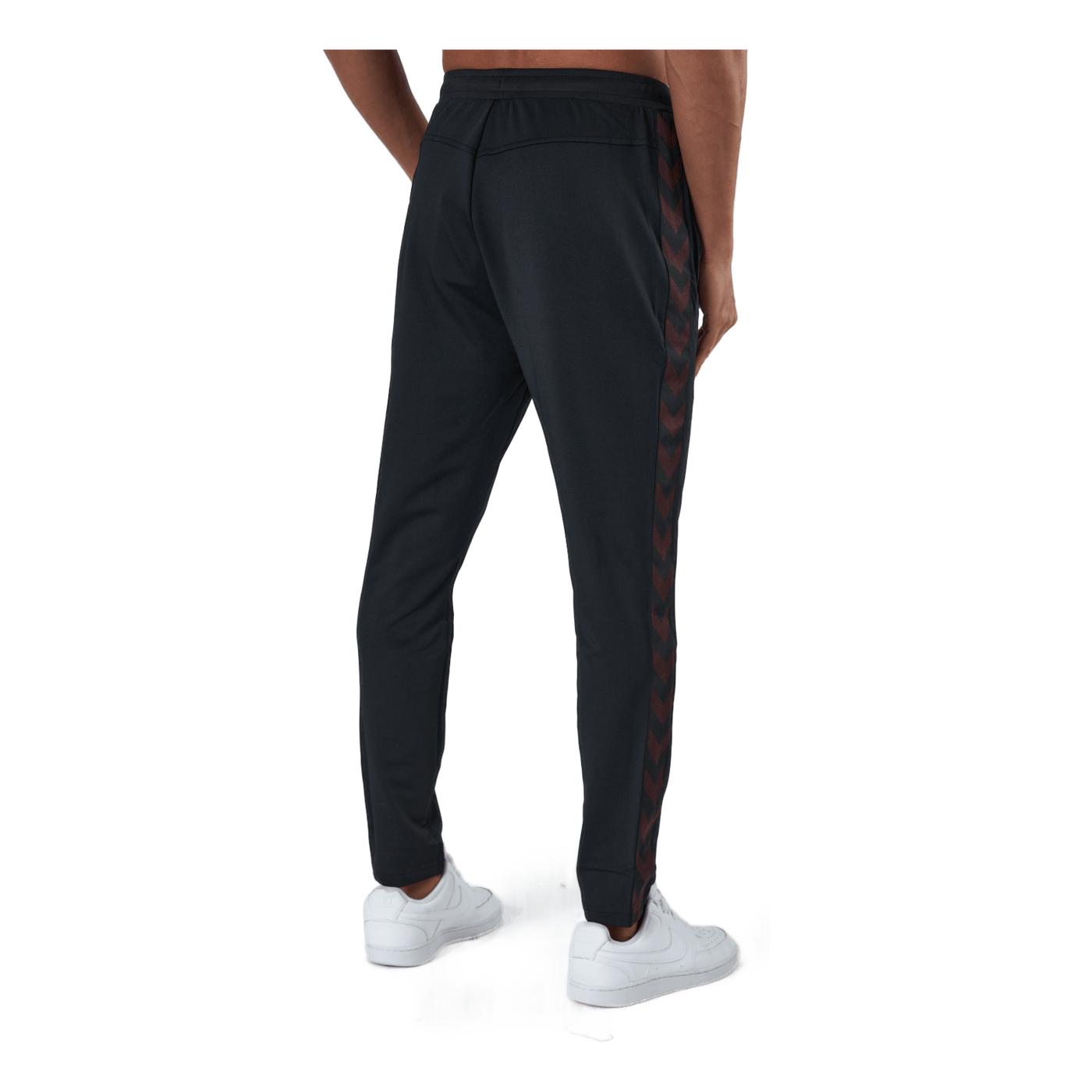 Hmlnathan 2.0 Tapered Pants Black/fudge