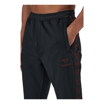 Hmlnathan 2.0 Tapered Pants Black/fudge