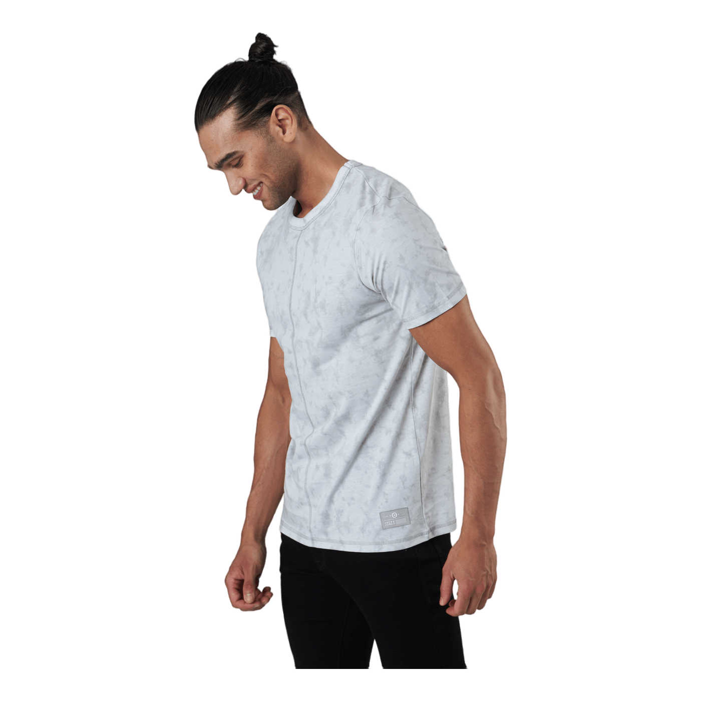 Jcowayne Tee Ss Crew Neck Alloy