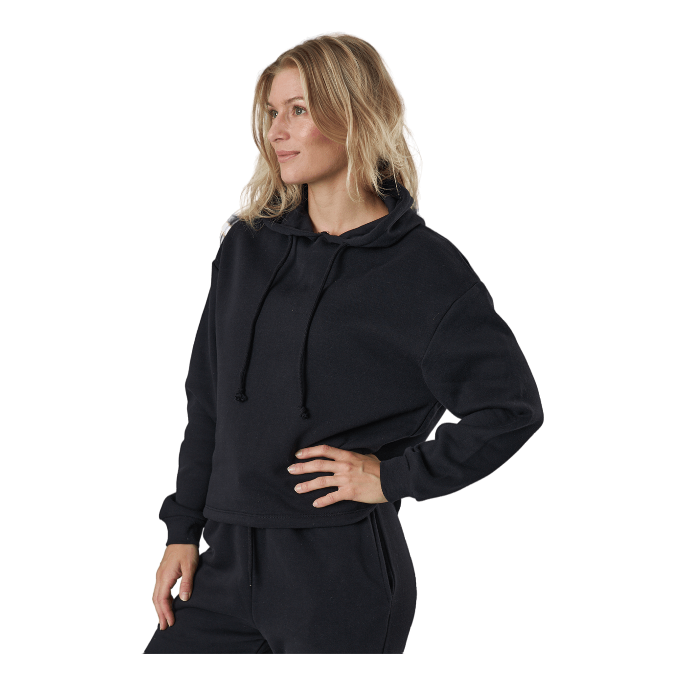 Pcchilli Ls Hoodie Noos Bc Black