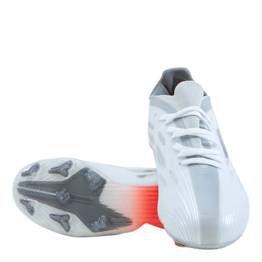 X Speedflow.1 Fg J Cloud White / Iron Metallic / Solar Red