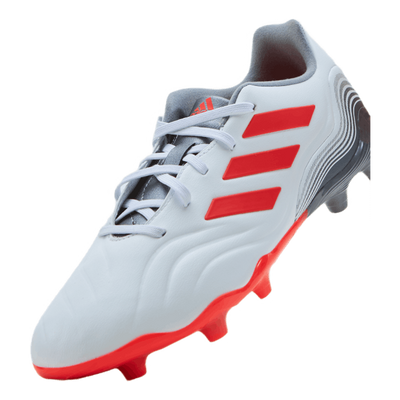Copa Sense.3 Fg J Cloud White / Solar Red / Iron Metallic