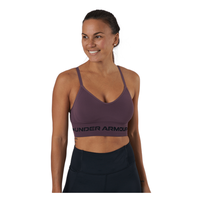 Ua Seamless Low Long Bra Ash Plum