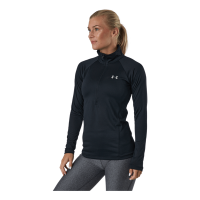 Tech 1/2 Zip - Solid Black
