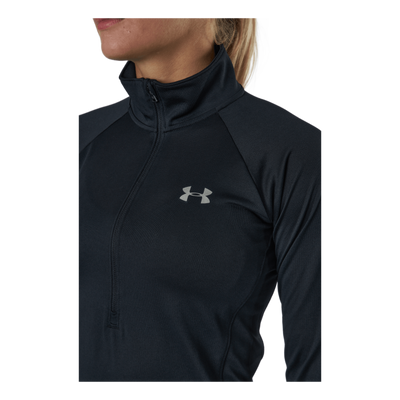 Tech 1/2 Zip - Solid Black