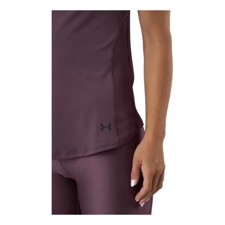 Ua Rush Mesh Ss Ash Plum