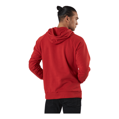 Ua Rival Fleece Big Logo Hd Radiant Red