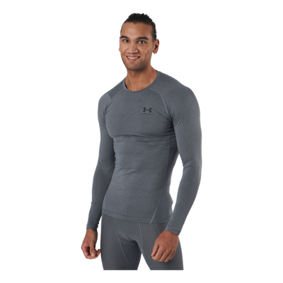 Ua Hg Armour Comp Ls Carbon Heather